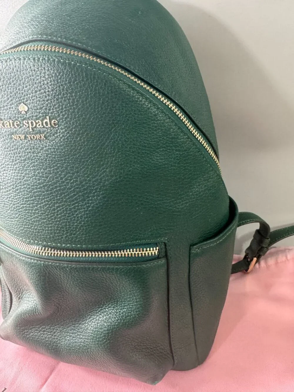 Kate Spade New York Leila Dome Backpack Pebbled Leather